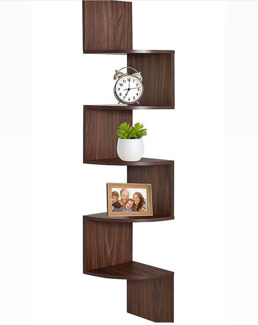 Corner shelvesWall Organizer Storage, Easy-to-Assemble Tiered Wall Mount Shelves for Bedrooms, Bathroom Shelves, Kitchen, Offices, & Living Rooms