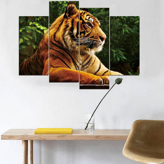 Tiger canvas frame